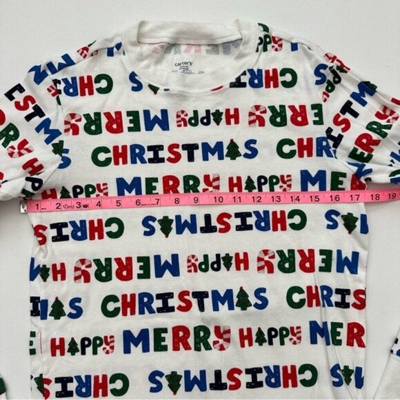 Carter’s Adult Long Sleeve Graphic 2-Piece Pajama Set Size M - Picture 8 of 16